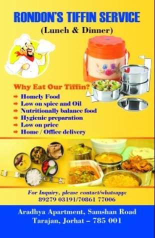 Rondon tiffin services