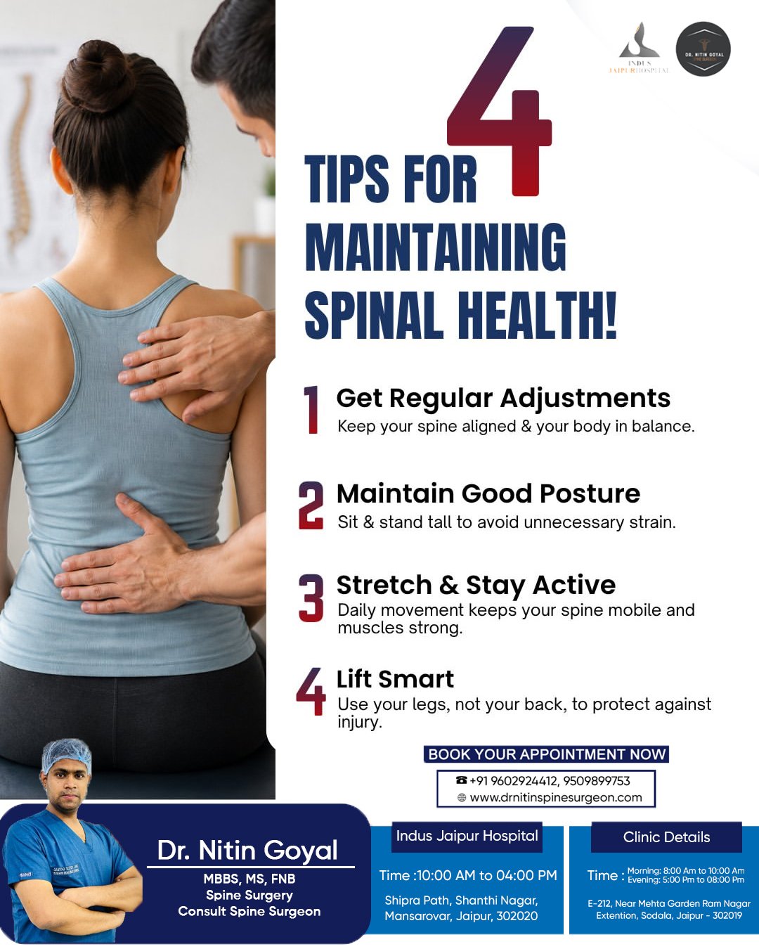 Dr. Nitin Goyal -Spine Surgeon in Jaipur