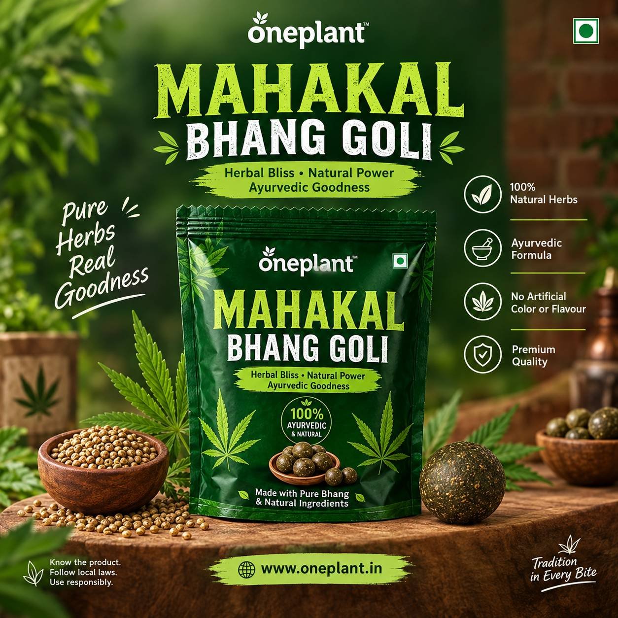 Best Mahakal Bhang Goli – OnePlant India